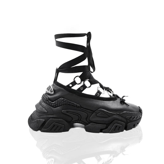 TAGLIONI BLACK SNEAKERS (8466790875367)